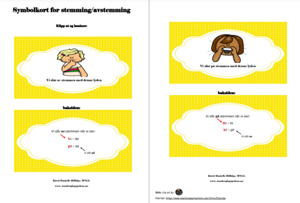 Symbolkort for fonologiske feilmønstre - Bilde 2