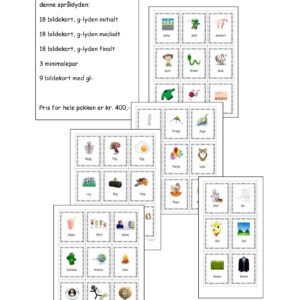 Stor /g/-lyd pakke