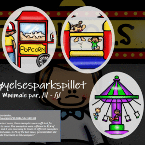Fornøyelsesparkspill med minimale par /l/-/j/