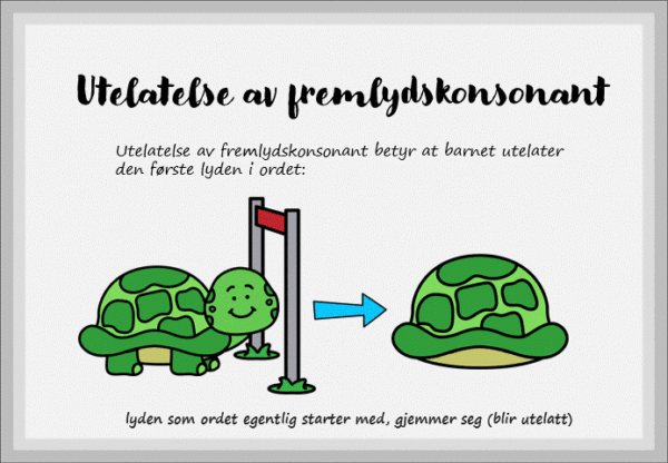 Memoryspill og spinner: minimale par utelatelse av fremlydskonsonant