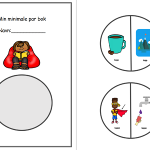 Minimale par bok fronting/backing