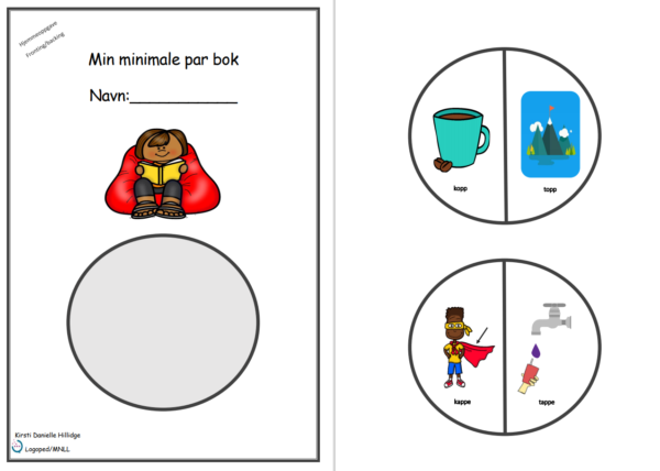 Minimale par bok fronting/backing