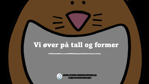 Vi øver på tall og former i barnehagen - Bilde 2