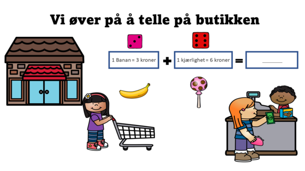 Vi øver på tall og former i barnehagen - Bilde 7