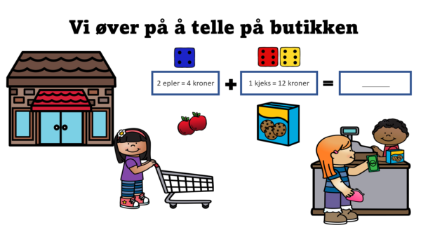 Vi øver på tall og former i barnehagen - Bilde 8