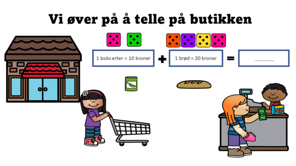Vi øver på tall og former i barnehagen - Bilde 9