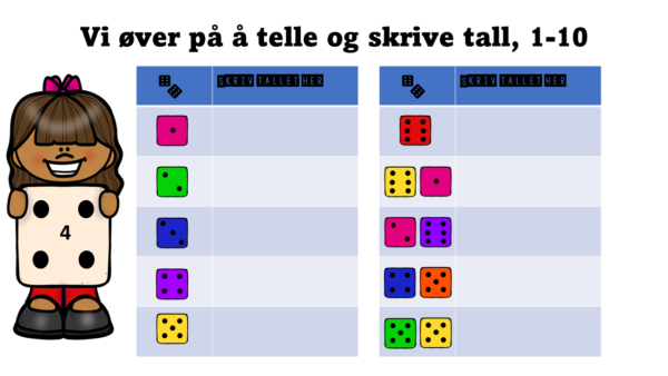 Vi øver på tall og former i barnehagen - Bilde 10