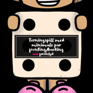 Terningspill med minimale par (fronting/backing)