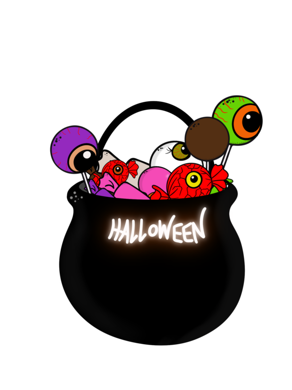 Halloween-tegninger slik at du kan lage egne spill! Stor pakke! - Bilde 10