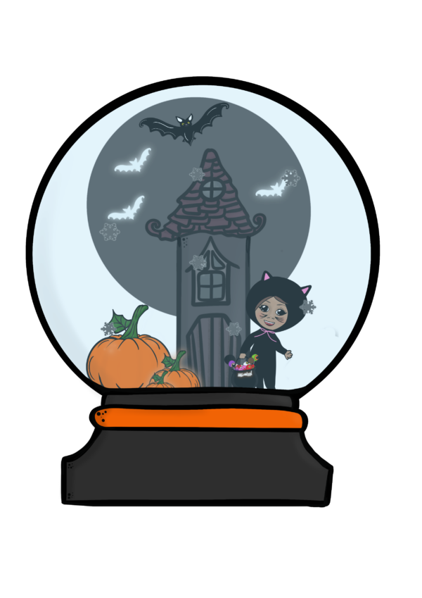 Halloween-tegninger slik at du kan lage egne spill! Stor pakke! - Bilde 20